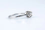 Bague 56 Bague ancienne en or blanc 18K avec diamant 0,22 ct 58 Facettes BG31200303-107