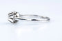Bague 56 Bague ancienne en or blanc 18K avec diamant 0,22 ct 58 Facettes BG31200303-107