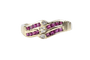 Bague 55 Bague rubis et diamants en or jaune 18 carats 58 Facettes BGRUCC1315-107