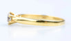 Bague 61 Bague solitaire diamant en or jaune 18 carats 58 Facettes BG-31200192-107