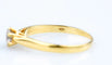 Bague 61 Bague solitaire diamant en or jaune 18 carats 58 Facettes BG-31200192-107
