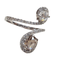 Bague 54 Bague - Diamants taille rose et brillant 58 Facettes S367