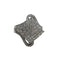 Bague 55 Bague en or blanc 18 carats et diamants 58 Facettes SMAM01