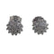 Boucles d'oreilles Boucles d’oreilles en or blanc 18 carats et diamants 58 Facettes PE551