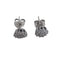 Boucles d'oreilles Boucles d’oreilles en or blanc 18 carats et diamants 58 Facettes PE551