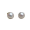 Boucles d'oreilles Boucles d'oreilles en perles avec étoile en diamants en or blanc et jaune 18 carats 58 Facettes PE238TA159
