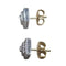 Boucles d'oreilles Boucles d’oreilles rubis et diamants en or blanc et jaune 18 carats 58 Facettes PE649