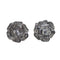 Boucles d'oreilles Boucles d’oreilles fleur en or blanc 18 carats et diamants 58 Facettes PE413