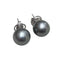 Boucles d'oreilles Boucles d'oreilles en perles de Tahiti en or blanc 18 carats 58 Facettes TA129
