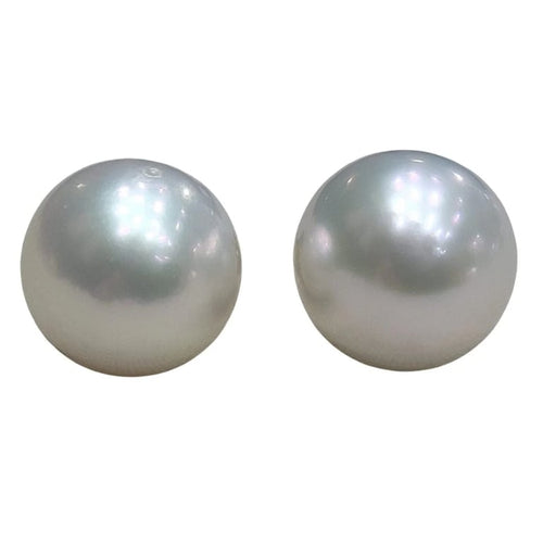 Boucles d'oreilles Boucles d’oreilles en perles australiennes et or 18 carats 58 Facettes T101