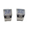 Boucles d'oreilles Boucles d'oreilles en or blanc 18 carats avec diamants et saphirs 58 Facettes PE198
