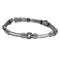 Bracelet Bracelet en or blanc 18 carats et diamants taille brillant 58 Facettes P13