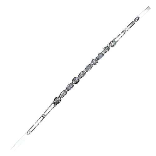 Bracelet Bracelet en or blanc 18 carats et diamants 58 Facettes P17
