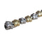 Bracelet Bracelet en or blanc et jaune 18 carats et diamants 58 Facettes P11