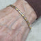 Bracelet Bracelet en or jaune et blanc 18 carats avec diamants 58 Facettes P99