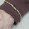 Bracelet Bracelet en or jaune et blanc 18 carats et diamants 58 Facettes P2