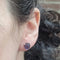 Boucles d'oreilles Boucles d'oreilles en or blanc 18 carats et iolites 58 Facettes T402