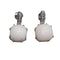 Boucles d'oreilles Boucles d’oreilles corail et diamants en or blanc 18 carats 58 Facettes T311