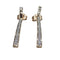 Boucles d'oreilles Boucles d’oreilles en or rose 18 carats et diamants taille brillant 58 Facettes PE859