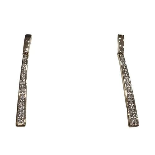 Boucles d'oreilles Boucles d’oreilles en or rose 18 carats et diamants taille brillant 58 Facettes PE859