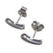 Boucles d'oreilles Boucles d’oreilles démontables en or blanc et rose 18 ct, corail et diamants 58 Facettes PE435PE3438