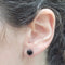 Boucles d'oreilles Boucles d’oreilles démontables en or blanc 18k, perles, diamants et onyx 58 Facettes TA73T364