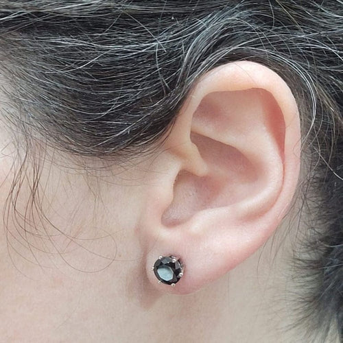 Boucles d'oreilles Boucles d’oreilles démontables en or blanc 18k, perles, diamants et onyx 58 Facettes TA73T364