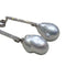 Boucles d'oreilles Boucles d’oreilles démontables en or blanc 18k, perles, diamants et onyx 58 Facettes TA73T364