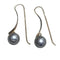 Boucles d'oreilles Boucles d’oreilles en perles de Tahiti en or jaune 18 carats 58 Facettes T135