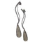 Boucles d'oreilles Boucles d’oreilles démontables en or blanc 18k et quartz fumé 58 Facettes T112