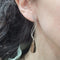 Boucles d'oreilles Boucles d’oreilles démontables en or blanc 18k et quartz fumé 58 Facettes T112