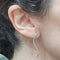 Boucles d'oreilles Boucles d’oreilles démontables en or blanc 18k et quartz fumé 58 Facettes T112