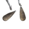 Boucles d'oreilles Boucles d’oreilles démontables en or blanc 18k et quartz fumé 58 Facettes T112