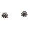 Boucles d'oreilles Boucles d’oreilles pendantes démontables en or blanc et jaune 18 ct, perles et diamants 58 Facettes T194T194