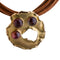 Pendentif Pendentif en or jaune 18 carats et tourmalines roses 58 Facettes TA165