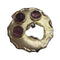 Pendentif Pendentif en or jaune 18 carats et tourmalines roses 58 Facettes TA165