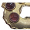 Pendentif Pendentif en or jaune 18 carats et tourmalines roses 58 Facettes TA165