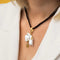 Pendentif Pendentif en perle baroque et tourmaline en or jaune 18 carats 58 Facettes BOR30