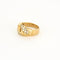 Bague 50.5 Cartier Bergame - Bague en or jaune et diamants 58 Facettes 58FC14-2