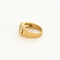 Bague 50.5 Cartier Bergame - Bague en or jaune et diamants 58 Facettes 58FC14-2