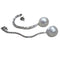 Boucles d'oreilles Boucles d'oreilles longues en diamants et perles 58 Facettes PE403