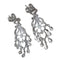 Boucles d'oreilles Boucles d'oreilles Art déco en or blanc 18 carats et diamants 58 Facettes PE501