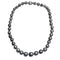 Collier Collier de perles de Tahiti avec fermoir en or blanc 18 carats 58 Facettes COP113