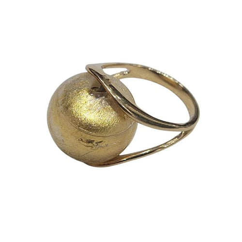 Bague 49 Bague en or jaune 18 carats et verre de Murano 58 Facettes S253