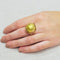 Bague 49 Bague en or jaune 18 carats et verre de Murano 58 Facettes S253