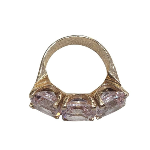 Bague Bague française en or rose 18 carats avec roses françaises 58 Facettes S306