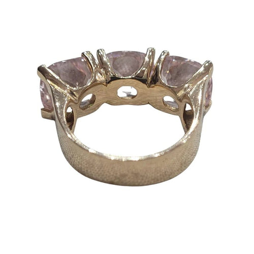 Bague Bague française en or rose 18 carats avec roses françaises 58 Facettes S306