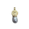 Pendentif Pendentif en perle australienne en or jaune 18 carats 58 Facettes CL66