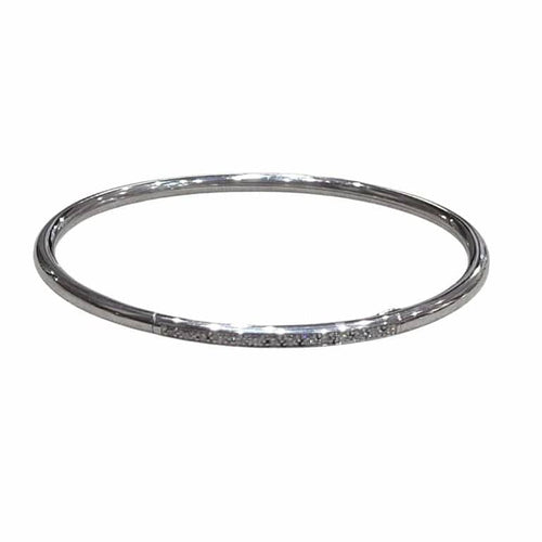Bracelet Bracelet en or blanc 18 carats et diamants 58 Facettes P166