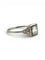 Bague 60 Art déco - Bague solitaire en platine et diamants 58 Facettes
